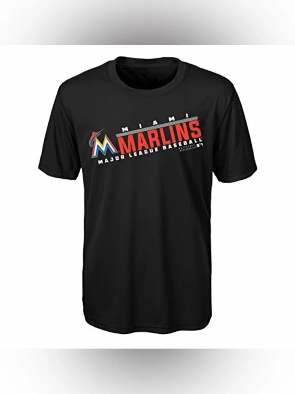 NWT [Majestic] Miami Marlins MLB Short-Sleeve Performance Shirt Youth S (8)